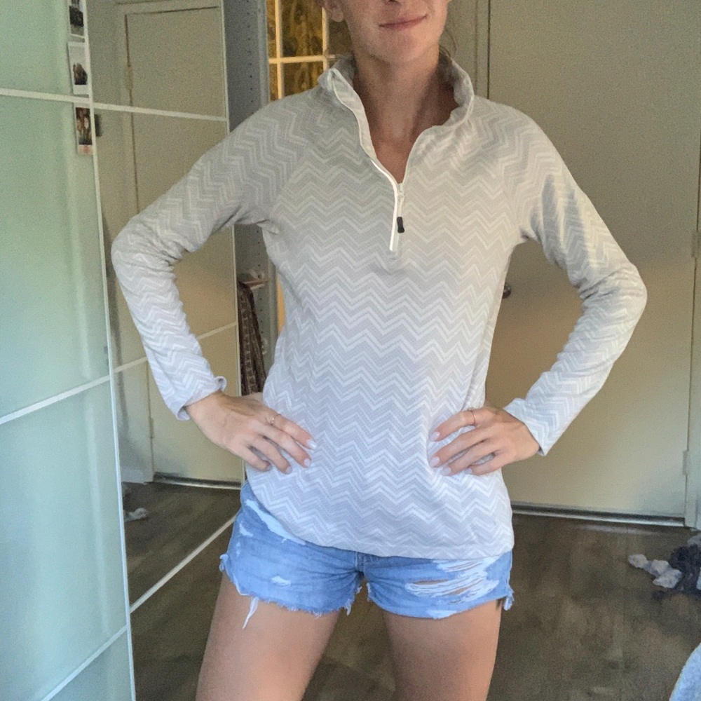Eddie Bauer Quarter Zip Sweater